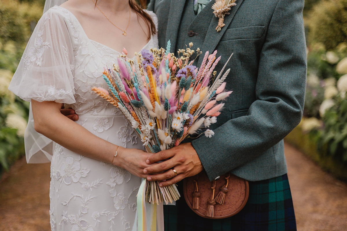 Dried Wedding Flowers from The Happy Blossoms | 2025 Weddings | Part Two