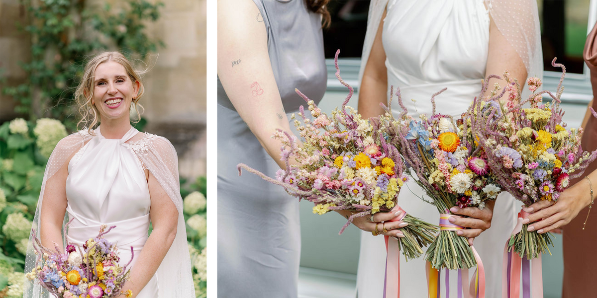 Dried Wedding Flowers from The Happy Blossoms | 2024 Weddings