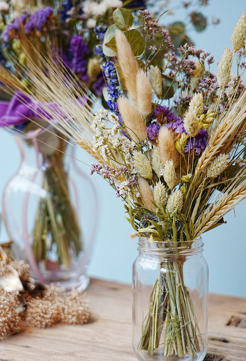 The Frosted Fig Dried Flower Baby Baked Blossom® bunch – The Happy Blossoms