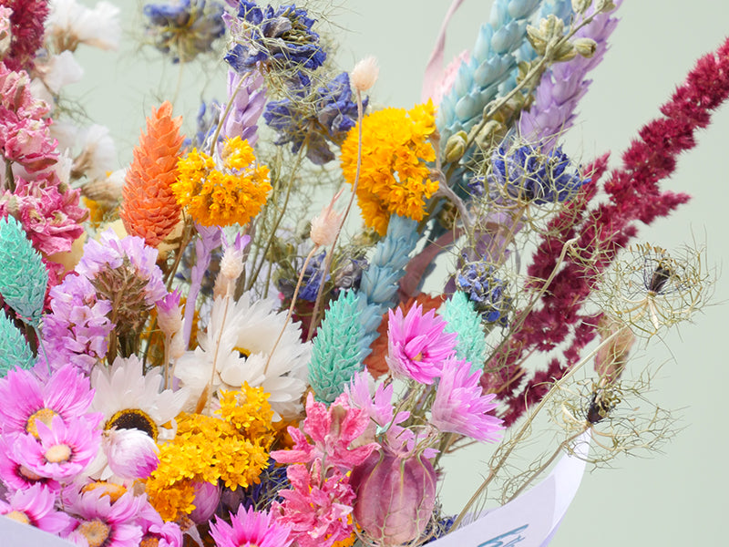 Dried Flowers – The Happy Blossoms